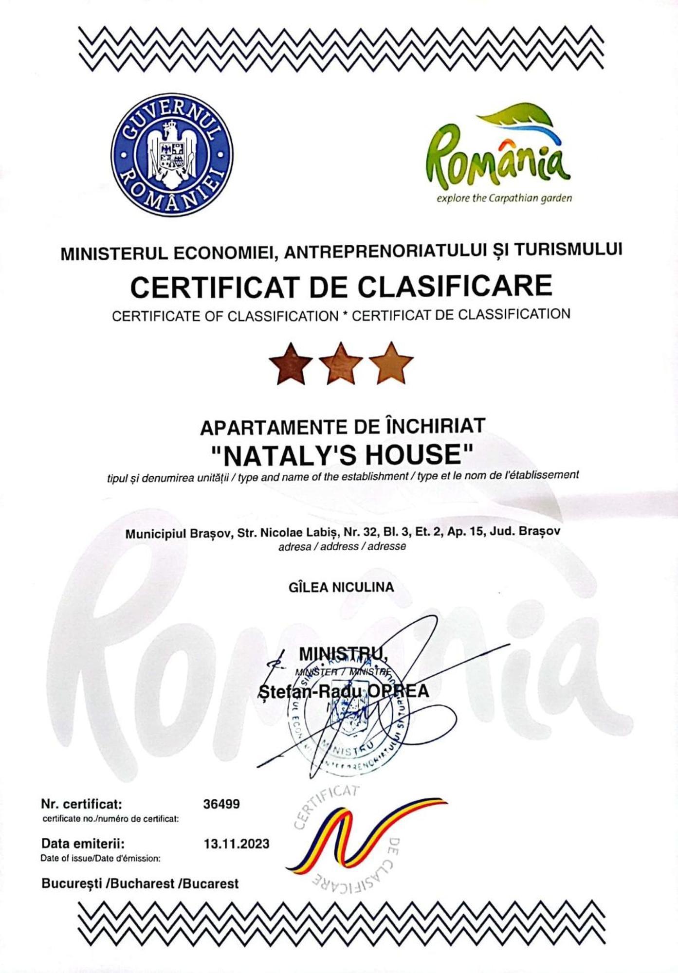 Nataly'S House Apartman Brassó Kültér fotó